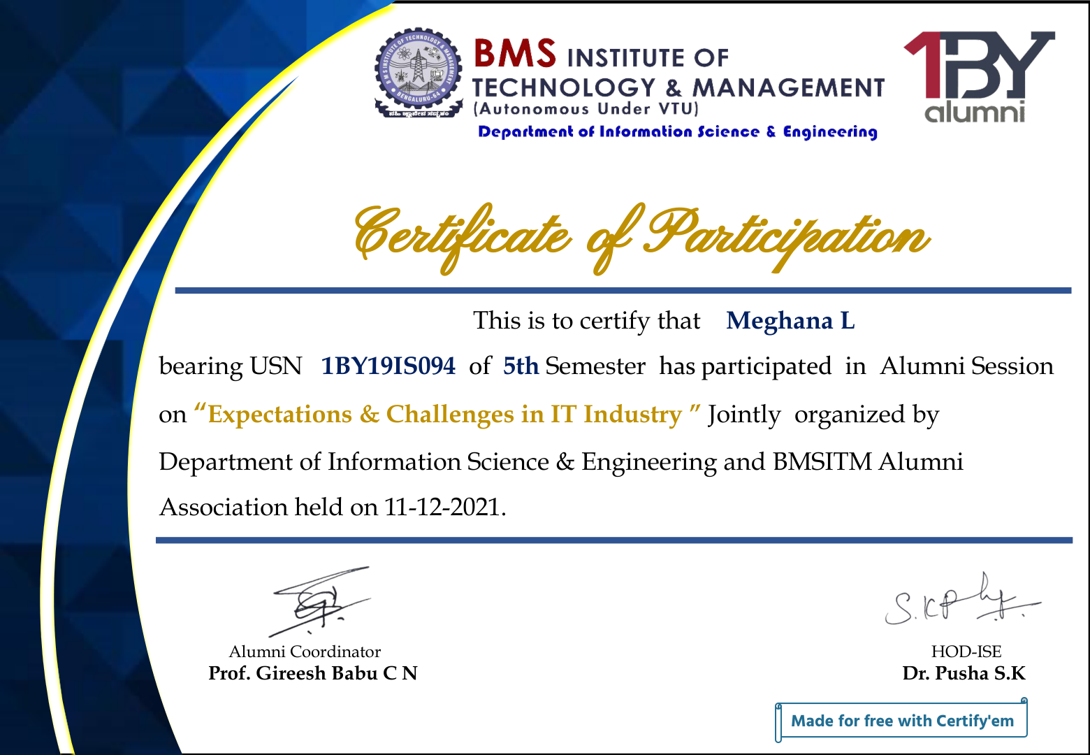 Certificate 6