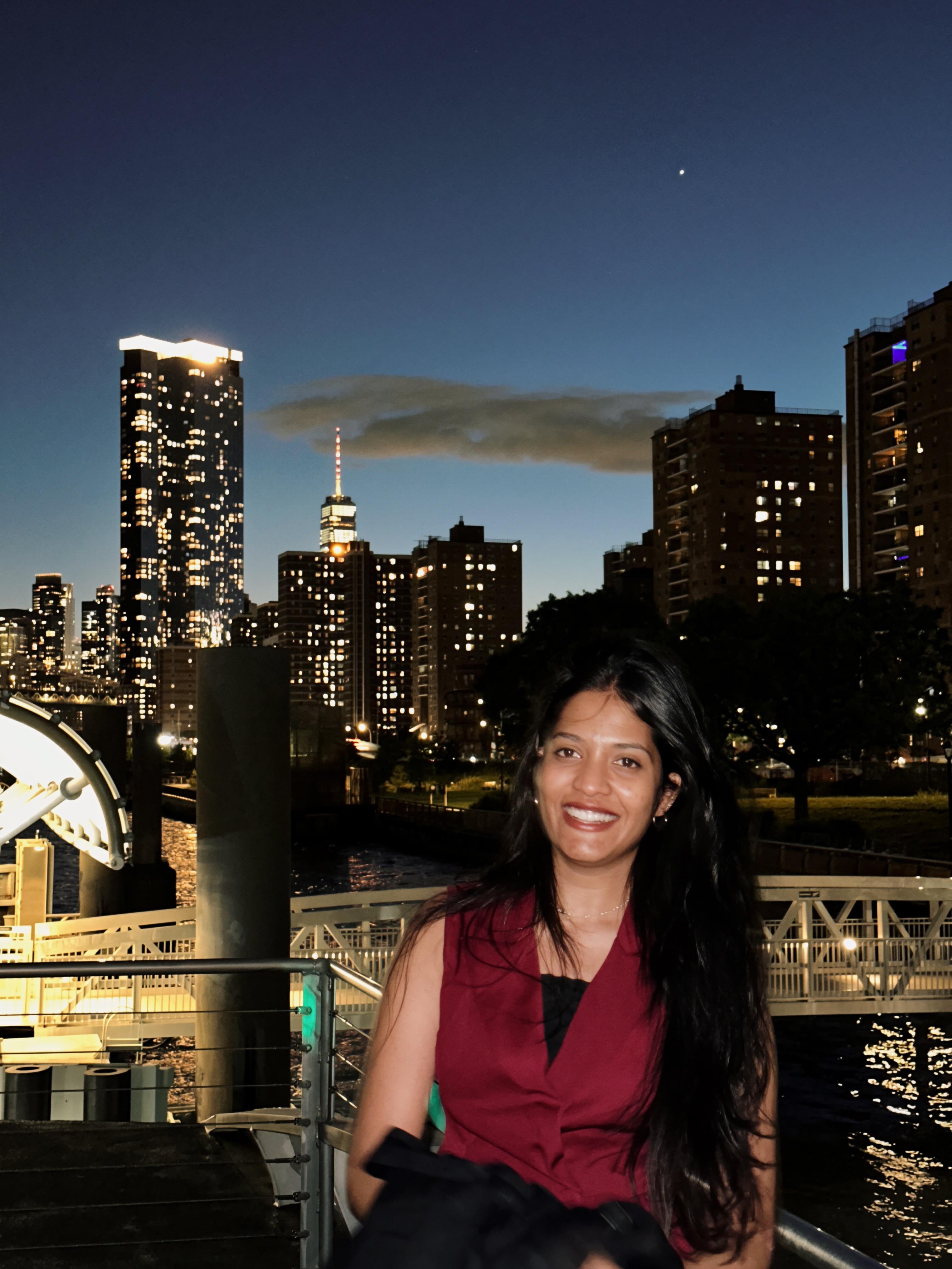 Meghana in New York City
