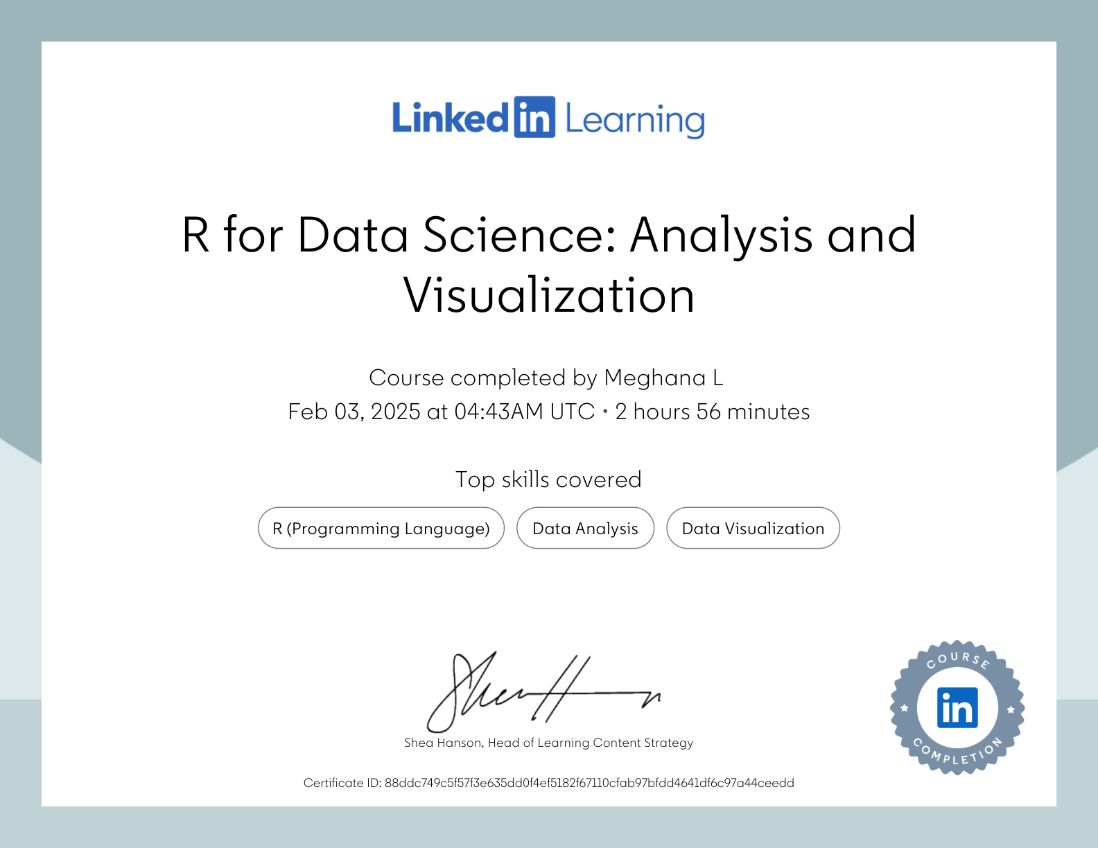 Certificate 7